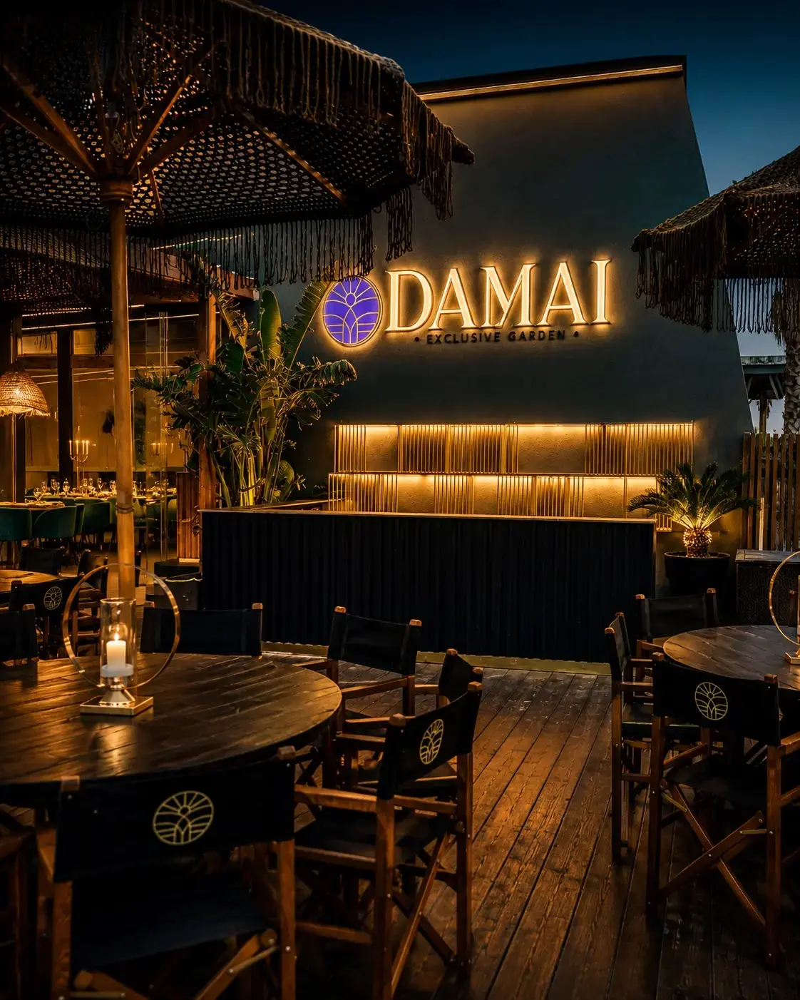 Ingresso serale del Damai Event Garden